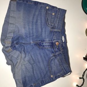 Light wash Denim shorts